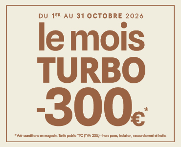 Promo octobre 2026 -300€ sur tous les appareils - Turbo fonte poêles et cheminées