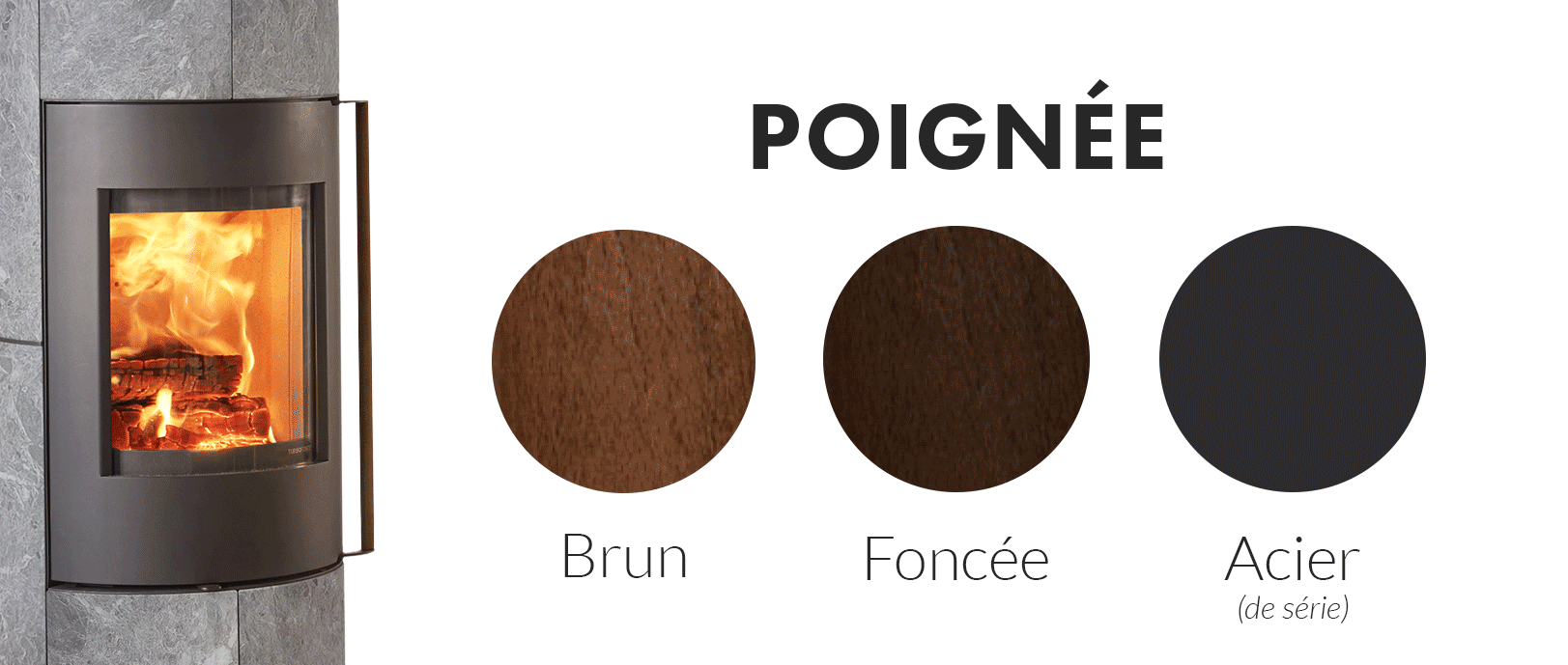 Poignée bois - LYTHOS - Turbo Fonte