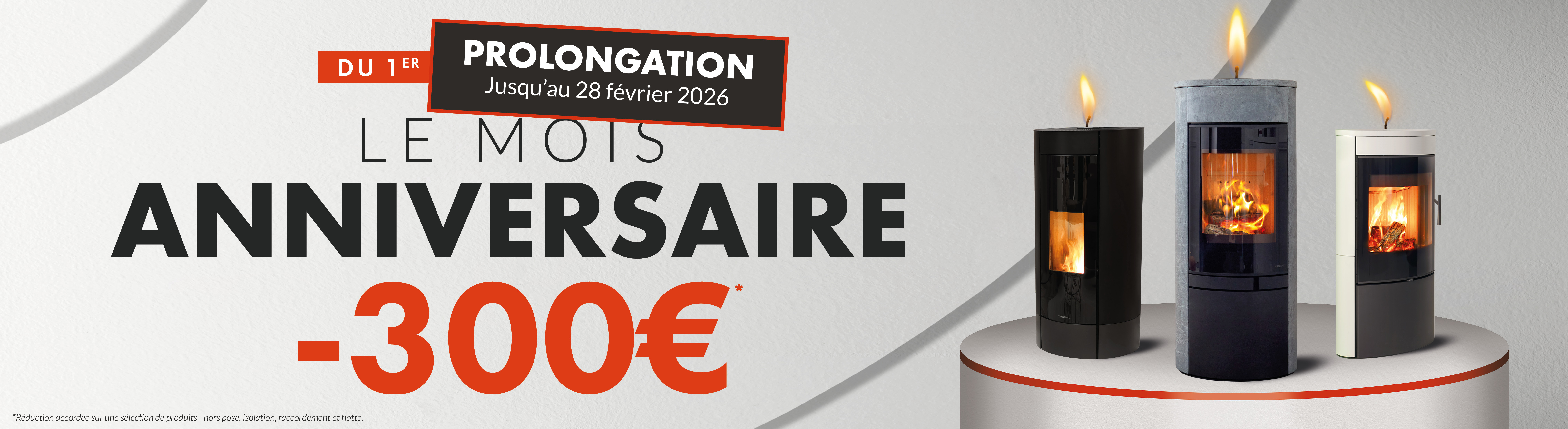 Le mois anniversaire - Turbo Fonte poêles et cheminées