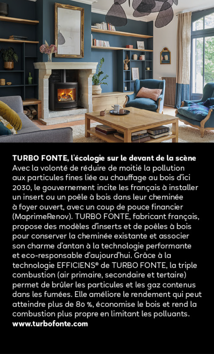 Turbo Fonte -Cheminée actuelle