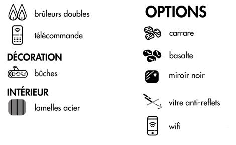 Décoration TL 100 3V Gaz