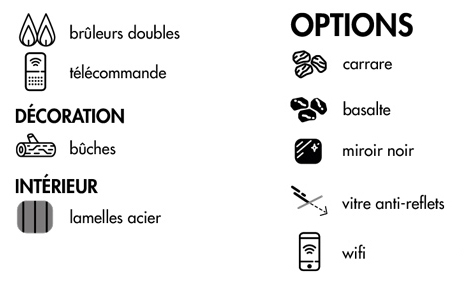 Décoration TL 120 CV Gaz