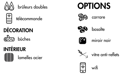 Décoration TL 140 CV Gaz