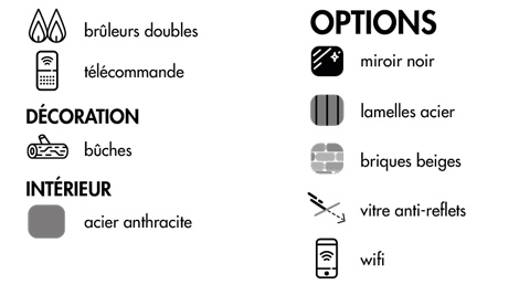 Décorations TL 73H Gaz