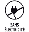 Sans électricité