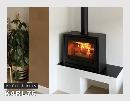 Poêle à bois - KARL 76 S