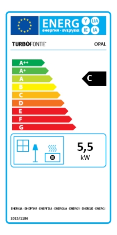 Poêle à gaz Turbo Fonte - OPAL