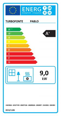 Fiche énergétique Pablo A+ - Turbo Fonte
