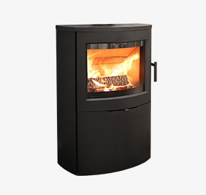 Poêle à bois LEON 50 Acier - TURBO FONTE
