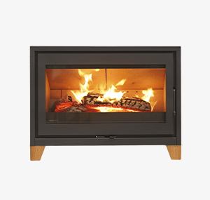 poele a bois karl 96 pieds bois 7 cm