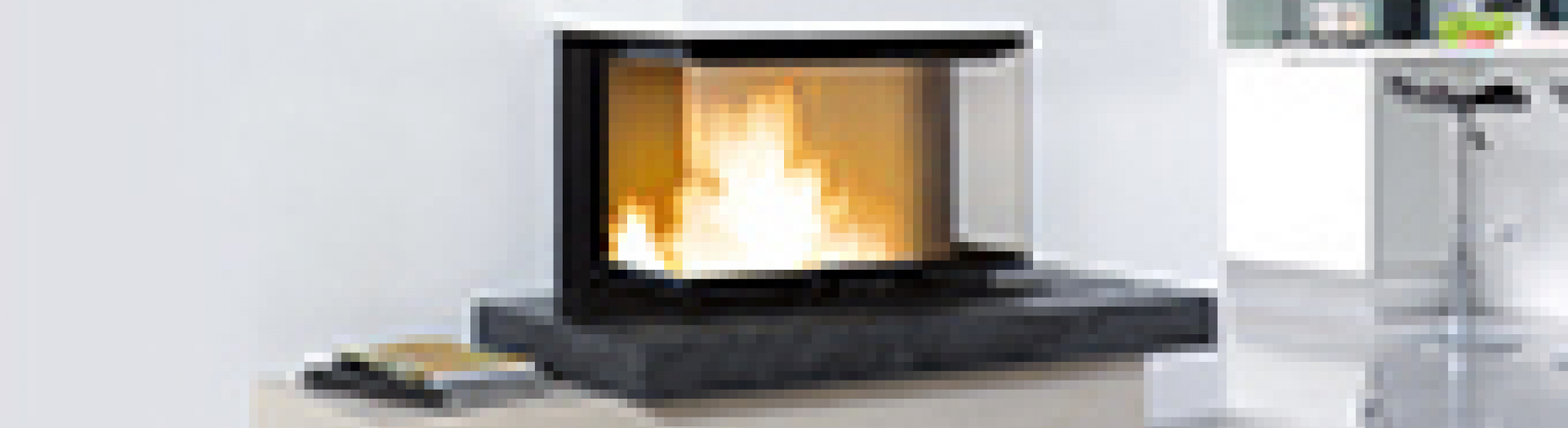 Cheminées 3 côtés vitrés