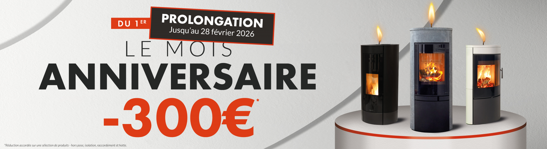 Le mois anniversaire - TURBO FONTE poêles et cheminées