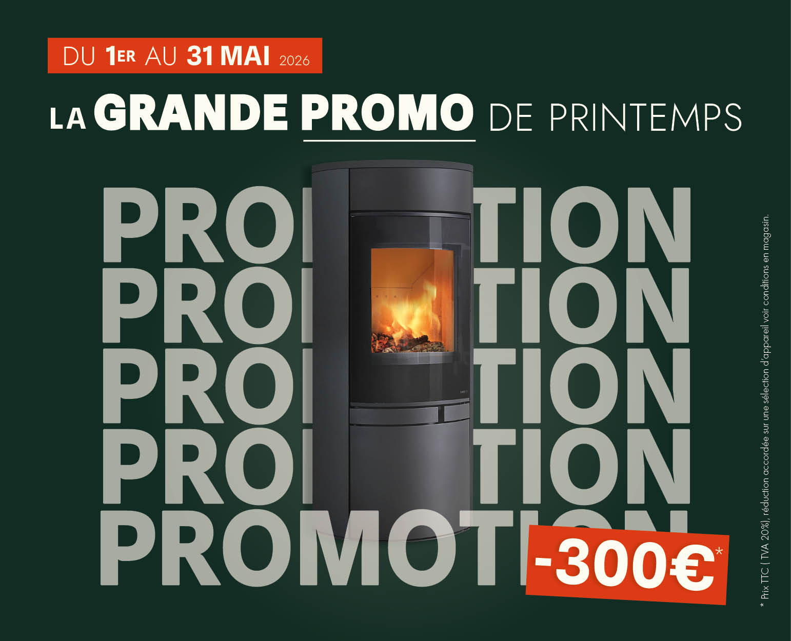 turbofonte poele cheminee promotion mai 2026
